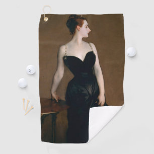 John Singer Sargent Madame X Portrait Moody Golf Towel