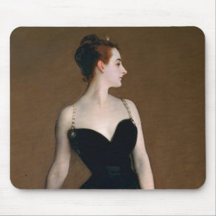 John Singer Sargent Madame X Portrait Moody Mouse Mat