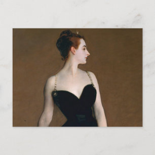 John Singer Sargent Madame X Portrait Moody Postcard