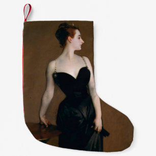 John Singer Sargent Madame X Portrait Moody Small Christmas Stocking