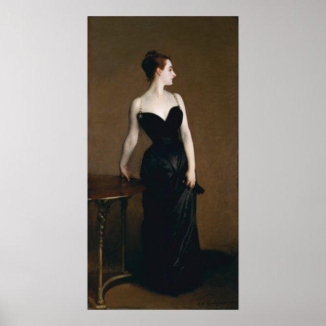 John Singer Sargent Madame X Poster (Front)