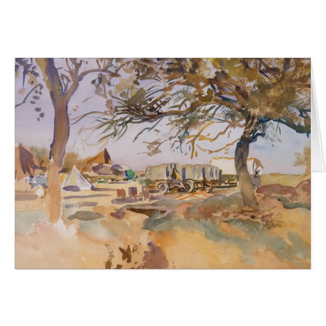 John Singer Sargent - Military Camp (Front Horizontal)