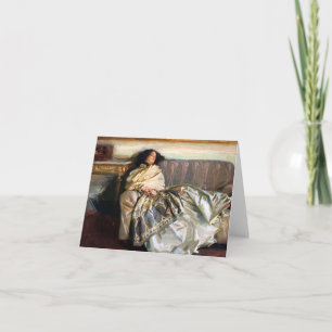 John Singer Sargent Nonchaloir Note Card