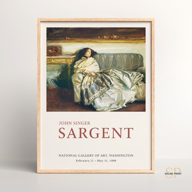 John Singer Sargent Nonchaloir Repose Painting Art Poster (Creator Uploaded)