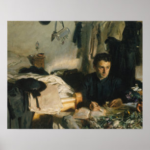 John Singer Sargent - Padre Sebastiano Poster