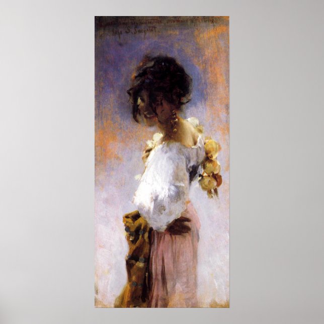 John Singer Sargent Rosina Poster (Front)