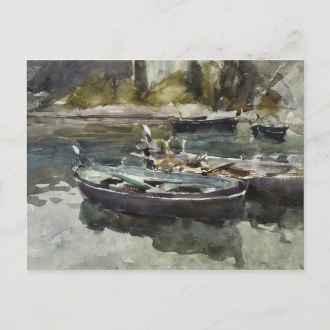 John Singer Sargent - Small Boats Postcard (Front)