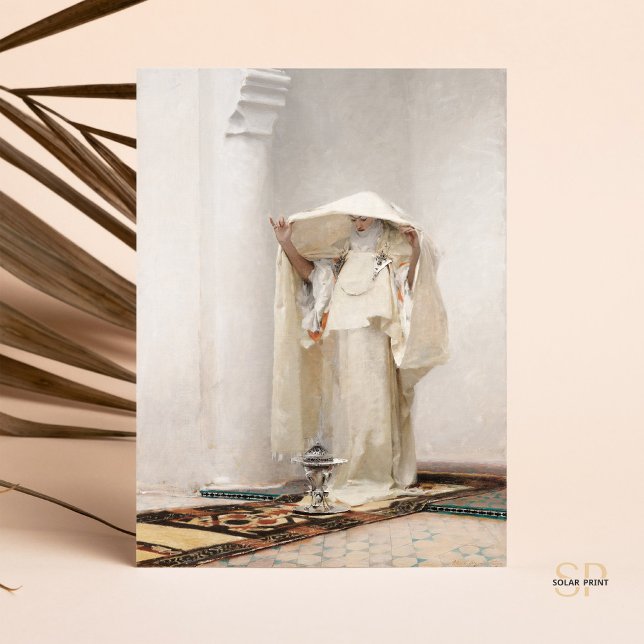 John Singer Sargent Smoke of Ambergris Painting  Postcard (Creator Uploaded)