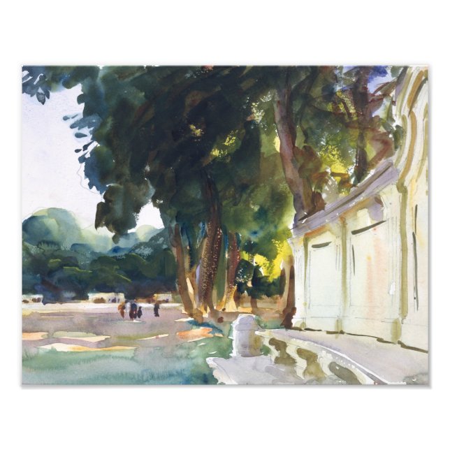 John Singer Sargent - Spanish Midday, Aranjuez Photo Print (Front)
