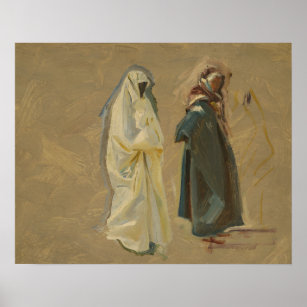John Singer Sargent - Study of Two Bedouins Poster