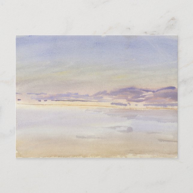 John Singer Sargent - Sunset at Sea Postcard (Front)