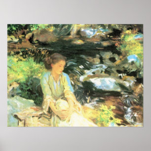 John Singer Sargent - The black creek Poster