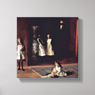 John Singer Sargent - The Boit daughters Canvas Print