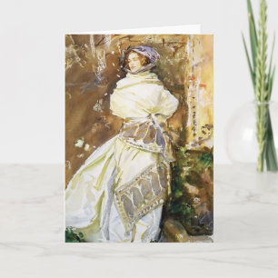 John Singer Sargent: The Cashmere Shawl Card