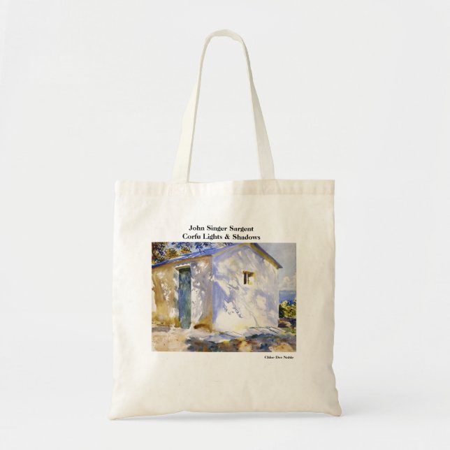 John Singer Sargent Tote Bag (Front)