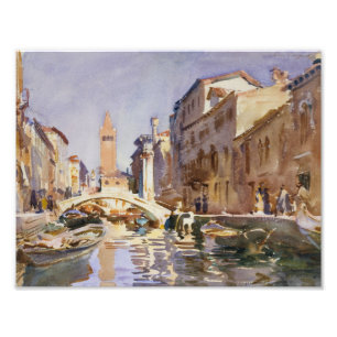 John Singer Sargent - Venetian Canal Photo Print