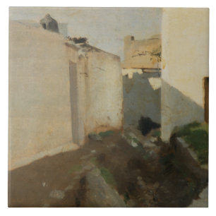 John Singer Sargent - White Walls in Sunlight Tile