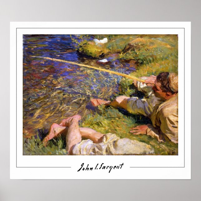 John Singer Sargent Zedign Art Poster #133 (Front)