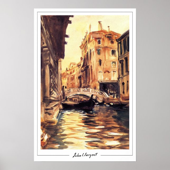 John Singer Sargent Zedign Art Poster #133 (Front)