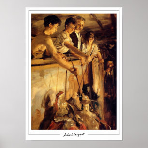 John Singer Sargent Zedign Art Poster #215-2