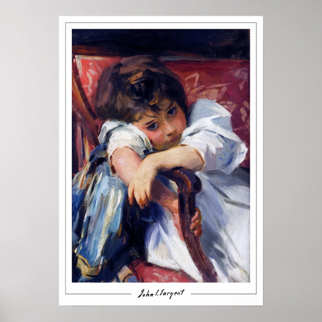 John Singer Sargent Zedign Art Poster #302 (Front)