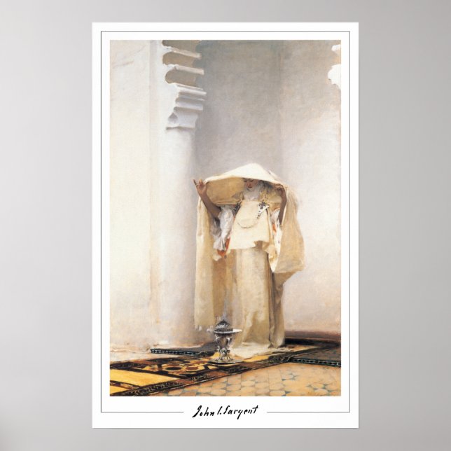 John Singer Sargent Zedign Art Poster #367 (Front)