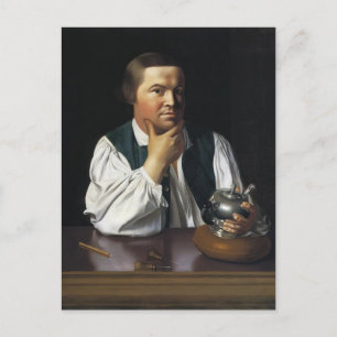 John Singleton Copley-  Paul Revere Postcard