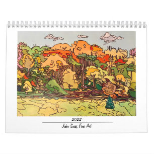 John Suess Fine Art: 2022 Wall Calendar