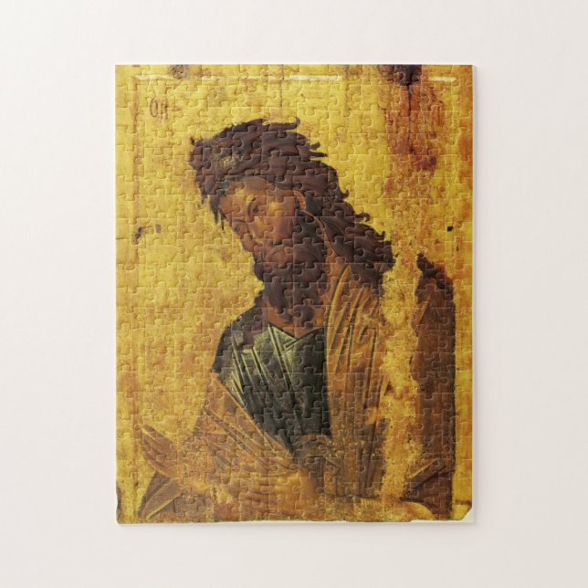 John the Baptist Orthodox Christian Icon Jigsaw Puzzle (Vertical)