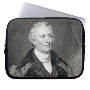 John Trumbull (1756-1843) engraved by Asher Brown Laptop Sleeve