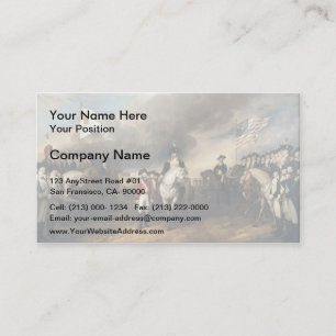 John Trumbull: The Surrender of Lord Cornwallis Business Card
