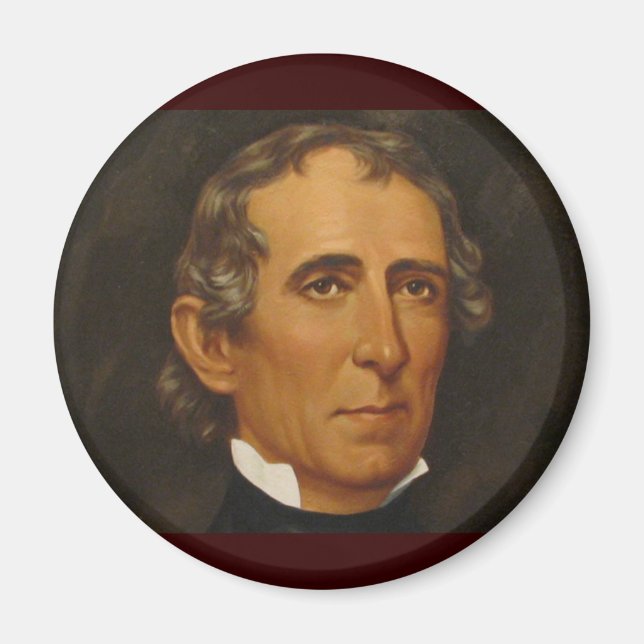 John Tyler 10th Magnet (Front)