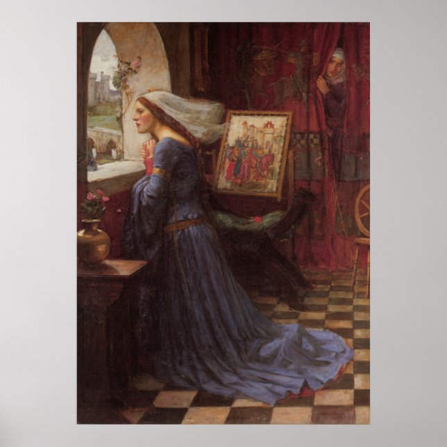 John W Waterhouse - Fair Rosamund (1917) Poster (Front)