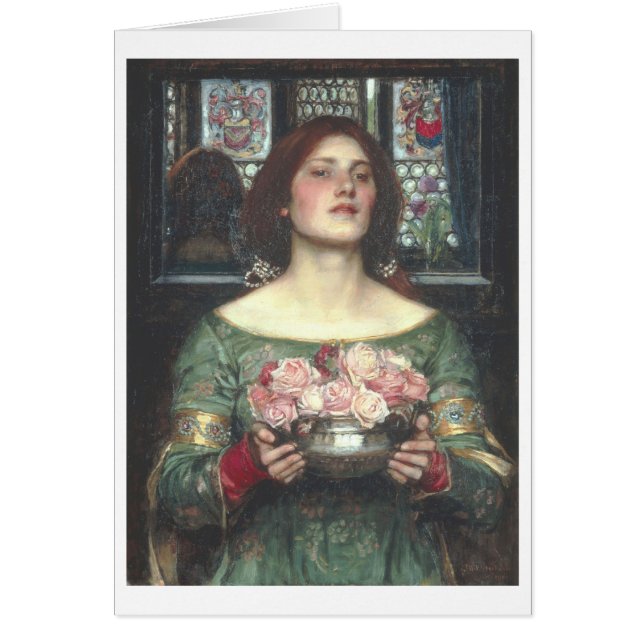 John W Waterhouse - Gather Ye Rosebuds (1908) (Front)