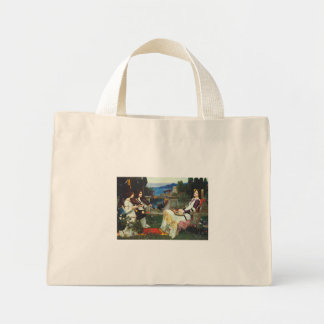 John W Waterhouse - Saint Cecilia (1895) Mini Tote Bag