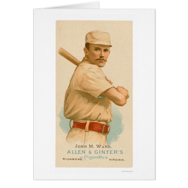 John Ward Baseball Card 1887 (Front)