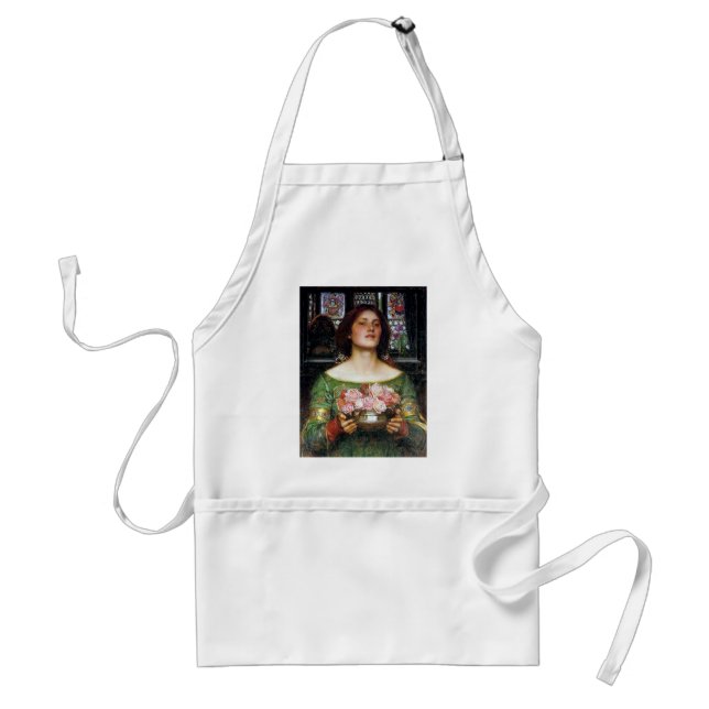 John Waterhouse - Gather Ye Rosebuds Standard Apron (Front)