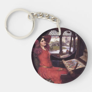 John Waterhouse- Lady of Shalott Key Ring