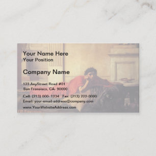 John Waterhouse- The Remorse of Nero Business Card