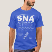John Wayne  - Orange County Airport SNA T-Shirt (Front)