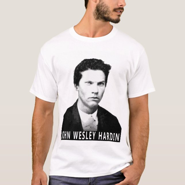 JOHN WESLEY HARDIN OUTLAW T-SHIRT (Front)