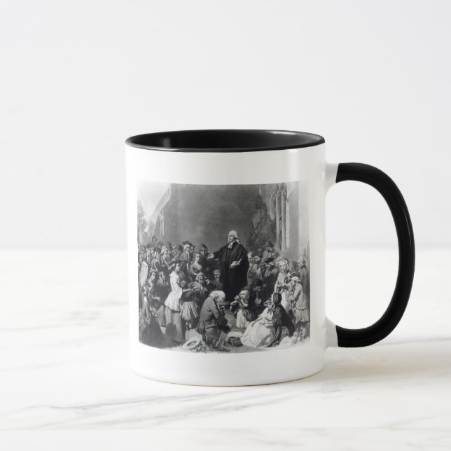 John Wesley preaching Mug (Right)