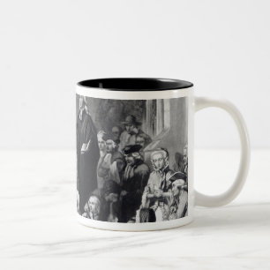 John Wesley preaching Two-Tone Coffee Mug