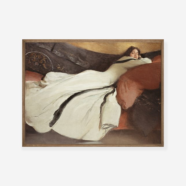 John White Alexander Repose Painting Art Print (Creator Uploaded)