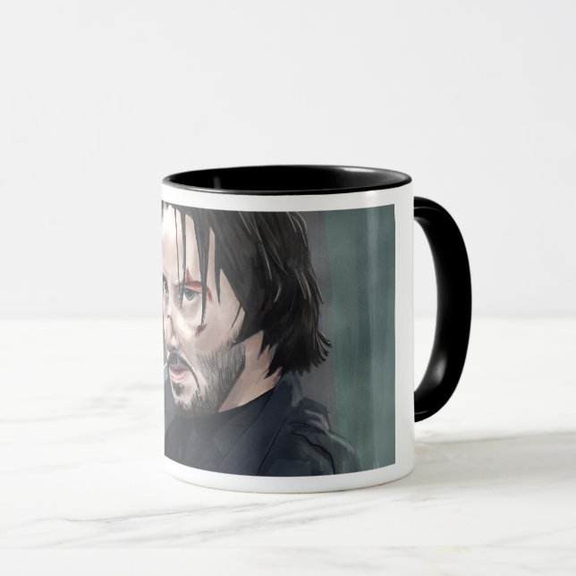 John Wick Fanart Mug (Front Right)