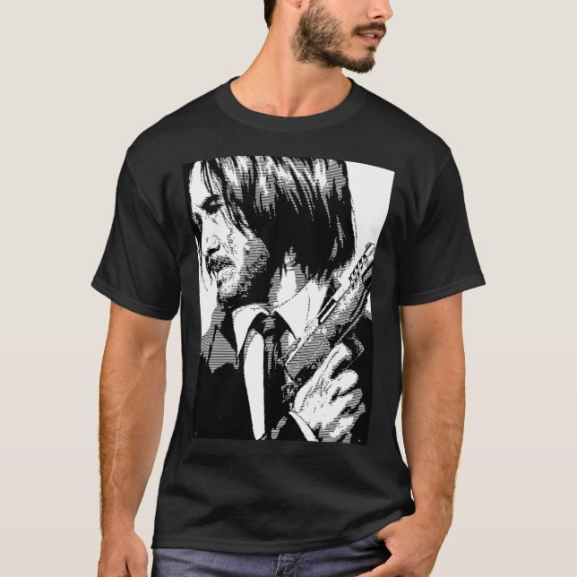 John Wick Keanu Reeves    T-Shirt (Front)