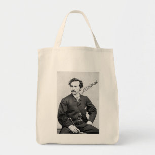 JOHN WILKES BOOTH TOTE/GROCERY BAG