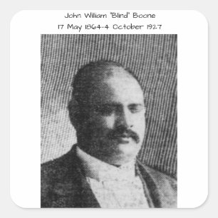 John William "Blind" Boone Square Sticker