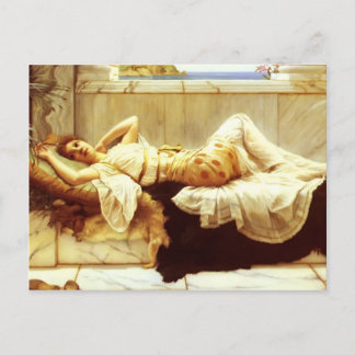 John William Godward- Liegende Postcard