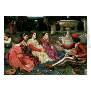 John William Waterhouse- A Tale from the Decameron